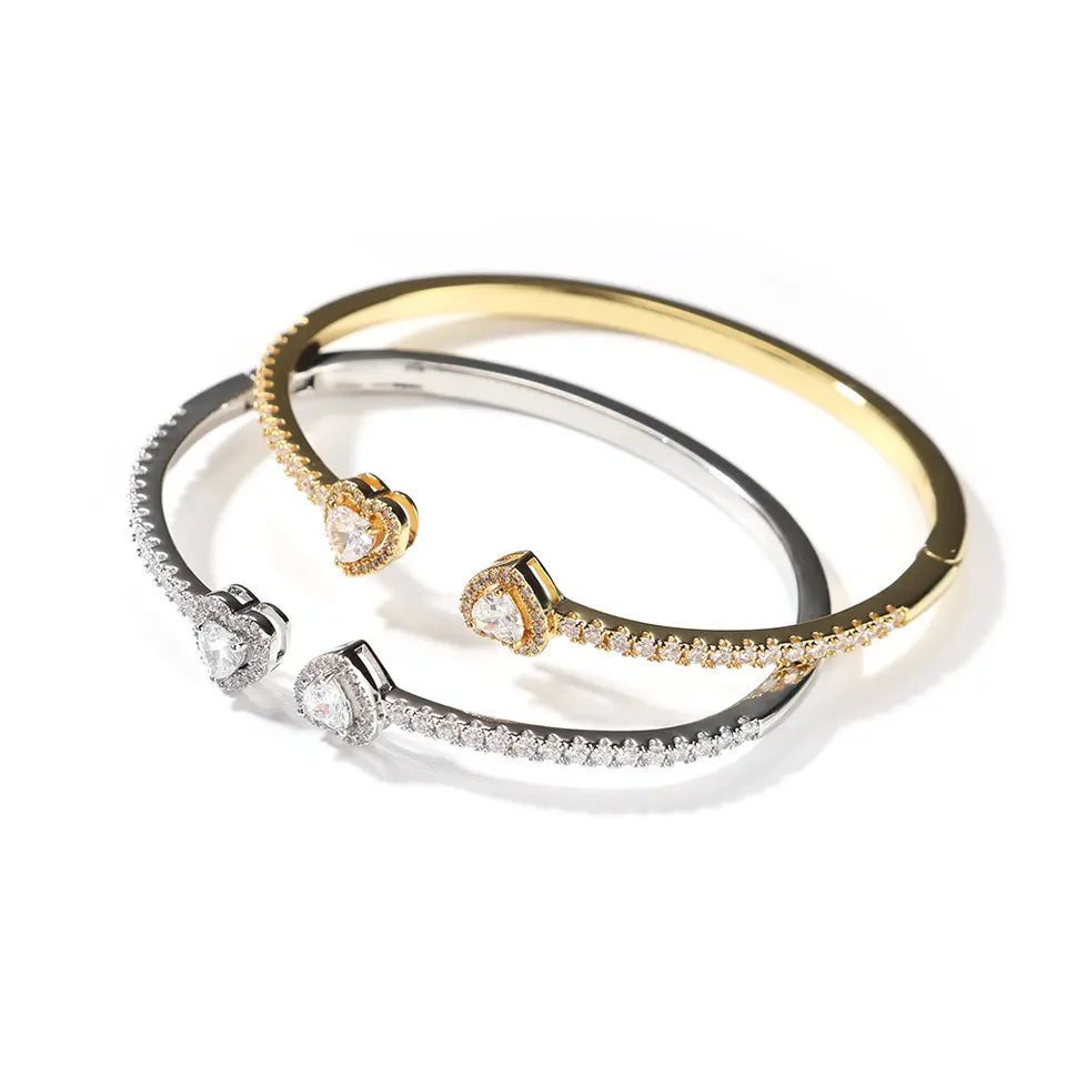 Open Heart Bangle