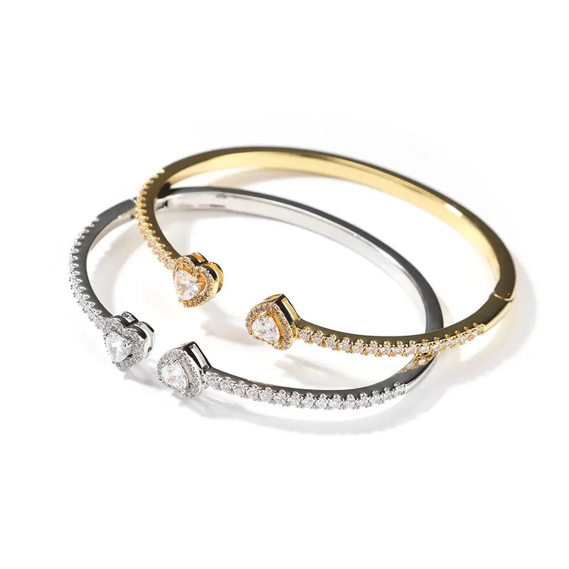 Open Heart Bangle